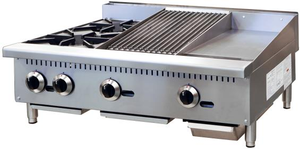FEELART - Serie de Estufas de Gas Americanas Profesionales y Comerciales, Nuevas, Equipamiento de Cocina con Certificación CE, Garantía de 2 Años - Product Image 2