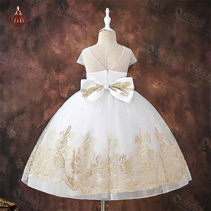 Yoliyolei – robe de soirée pour filles, tenue de princesse élégante pour enfants, jupe de spectacle d'anniversaire - Product Image 1