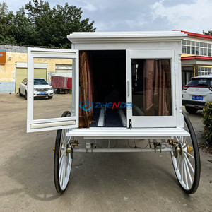 Heißer Verkauf Niedriger Preis Pferde gezogener Leichen wagen zum Verkauf Hearse van Bestattungs wagen brandneues Bestattungs auto - Product Image 4
