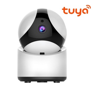 2020 mini estilo de <span class=keywords><strong>casa</strong></span> inteligente wifi inalámbrico Tuya cámara ip alimentado por Tuya con Alexa eco - Product Image 1