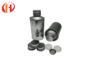 100ml hình trụ phanh chất lỏng <span class=keywords><strong>tin</strong></span> có thể rỗng hình nón với in offset biểu tượng tùy chỉnh tinplate kim loại. cho hóa chất sơn sử dụng - Product Image 5