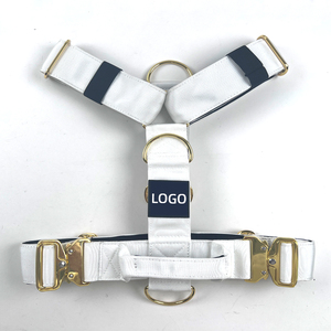 Maßgefertigtes Hochwertiges Zugsicheres Taktisches Hundegeschirr-Set mit Gepolstertem Verstellbarem Hundehalsband Geeignet für Mittelgroße bis Große Hunde - Product Image 5