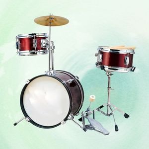 Juego de <span class=keywords><strong>Batería</strong></span> <span class=keywords><strong>Infantil</strong></span> al por Mayor, 3 Tambores, 1 Platillo, Rendimiento <span class=keywords><strong>Profesional</strong></span> - Product Image 4