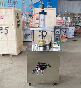 Fabricant automatique de tortillas de farine de céréales, machine hydraulique de pressage et de formage de pâte pour pizza, croûtes de pizza et pain pita - Product Image 5