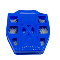 Attache-câble en acier inoxydable, sangle réglable, utilisation FTTH, compatible avec les tuyaux et les câbles