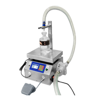 Machine de remplissage de liquides à grande vitesse avec pompe magnétique à commande numérique pour bouteilles en plastique, idéale pour parfums, huiles essentielles, lait et savon