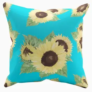 Travesseiro de pele de pêssego ZY 2023 com estampa personalizada para decoração de casa, fronha de desenho animado com flores, função de cama, capas de travesseiro para abraçar