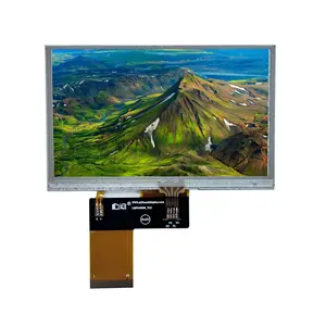 Yeni tasarım 4.3 inç 480*272 250 nits tft lcd ekran 40 pin RGB arayüzü IPS LCD modülü