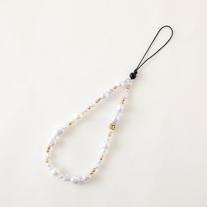 Nouvelle breloque de téléphone créative en perles <span class=keywords><strong>et</strong></span> nœud papillon, tendance <span class=keywords><strong>et</strong></span> polyvalente, avec chaîne de suspension pour étui, Yiwu pour femmes - Product Image 5