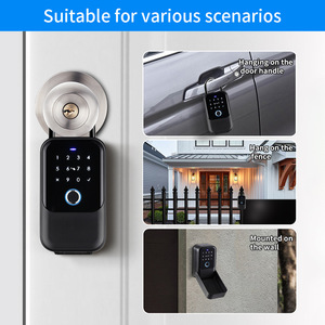 Boîte à clés extérieure étanche en gros avec application, empreinte digitale et serrure Tuya TTlock - Product Image 3