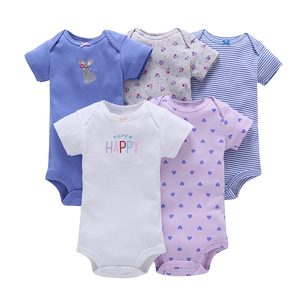 Paquete de 5 Bodys para Bebé Baratos, Ropa para Niños Pequeños, Ropa para Recién Nacidos, Ropa para Niños - Product Image 4