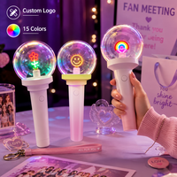 Bâtons lumineux LED en plastique en gros, accessoires de cheering, ambiance concert, cadeaux de Noël, décorations clignotantes, directement de l'usine