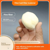 Sacs de médias filtrants en fibres de coton biochimiques pour pompe de filtration d'aquarium, billes bio nitrifiantes pour le traitement des eaux usées