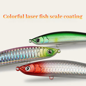 Señuelos <span class=keywords><strong>de</strong></span> lápiz hundidos 7g/11g/16G-Fundición larga, acción realista para lubina, trucha, <span class=keywords><strong>pez</strong></span> <span class=keywords><strong>de</strong></span> mar (<span class=keywords><strong>agua</strong></span> <span class=keywords><strong>dulce</strong></span>/<span class=keywords><strong>agua</strong></span> salada) - Product Image 2