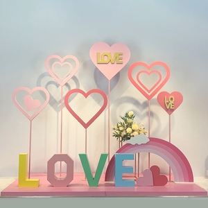 Fournitures de fête d'événement de festival ornements de la Saint-<span class=keywords><strong>Valentin</strong></span>/accessoires de fête d'anniversaire - Product Image 3