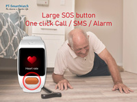Senior Tracker Watch 4G GPS SOS Botón Detección de caídas Podómetro Medicina Recordatorio Reloj de alerta médica