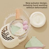 Lave-linge et sèche-linge automatiques multifonctionnels portables en gros pour pinceaux de maquillage, sous-vêtements, maison et voyage