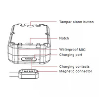 Conox — dispositif de suivi gps AT1 sans fil, accessoire magnétique étanche pour voiture et bateau, cargo