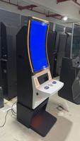 Mesin Game Layar Lengkung 32 Inci untuk Ruang Game TX dengan Pemindai Kode QR KIOSK dan Pengumpul Uang Kembali
