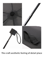 Automatischer tragbarer 5-fach Regenschirm Anti-UV kleiner Werbe schirm Benutzer definiertes Logo Druckt asche Mini-Regenschirm