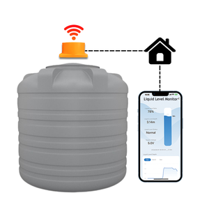 Smartlife tuya ứng dụng 100-240VAC siêu âm thời gian thực nhắc nhở wifi di động chất lỏng bể nước cấp Cảm biến màn hình indictor - Product Image 1