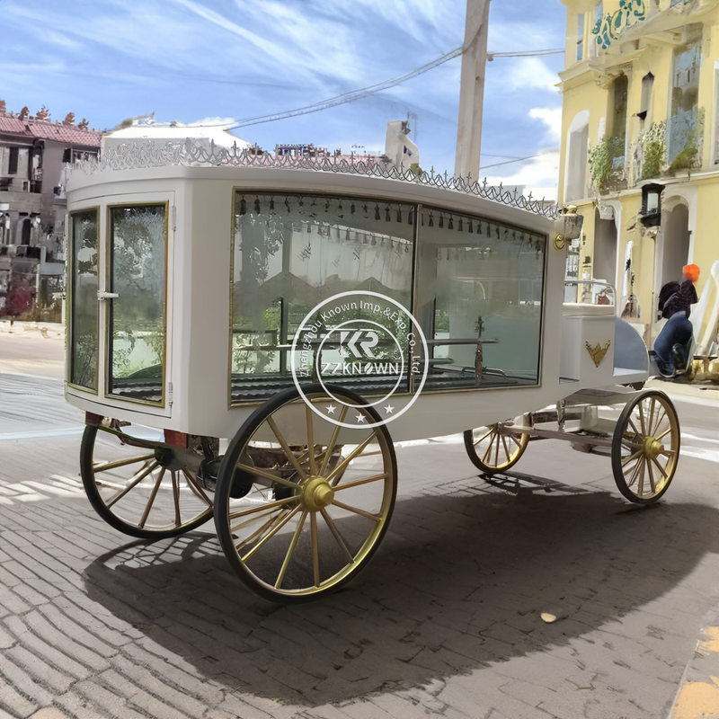 Hearse Funeralcarriage Coffin Cart Funeral Car