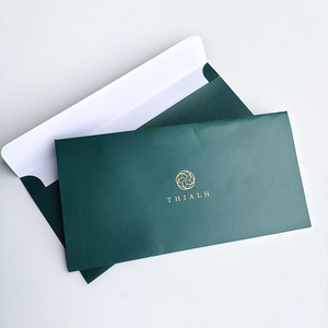 Personalized Invoice Stuffing Binder Custom Paper Wedding Envelopes With Logo <strong>for</strong> Invitation A4 A5 Paper Cash Money Wallet - Product Image 1