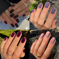 Lot de 24 faux ongles courts en amande couleur unie, à presser, en ABS réutilisable, avec logo personnalisé, OEM ODM, fourniture directe usine
