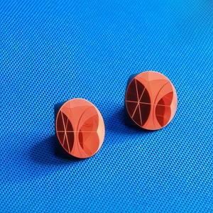 맞춤형 BK7 K9 유리 25.4mm 코너 큐브 레트로리플렉터 제조업체의 원통형 광학 피라미드 코너 프리즘 - Product Image 1