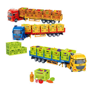 QS Nouveauté Populaire : Ensemble <span class=keywords><strong>de</strong></span> Jouets Véhicules à Friction Colorés pour Enfants – 3 Couleurs Assorties, Camions et Voitures <span class=keywords><strong>de</strong></span> Simulation Urbaine en Plastique - Product Image 1