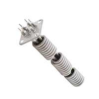 Élément chauffant tubulaire spiralé industriel 480V 1250°C, capacité de chauffage personnalisable pour le chauffage des chaudières