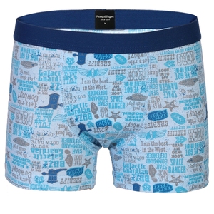Vente en gros de sous-vêtements boxer en tissu doux et confortable pour enfants logo personnalisé en spandex/<span class=keywords><strong>coton</strong></span> pour garçons respirant sur la taille - Product Image 5