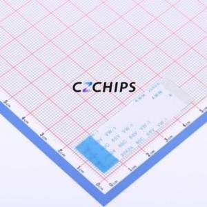 JS05B-30P-050-4-8 FFC Cable (Flexible Flat Cable) P=0.5mm Connector 30P 0.5mm 0.3mm Reverse - Product Image 1