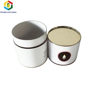Diseño personalizado Eco amigo cilindro cajas <span class=keywords><strong>de</strong></span> cartón contenedores para las velas - Product Image 5