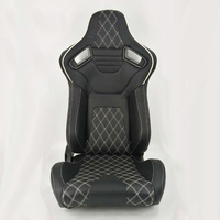 JIABEIR 1054C Nouveau Design Populaire Sièges de Course Universels pour Voiture avec Bac de Rangement et Accessoires Simulateur SIM