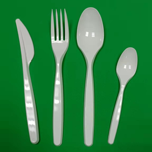 Disposable Plastic Cutlery Set Hot Disposable Plastic Cutlery Set PS Cutlery Durable Plastic Cutlery