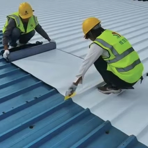 La mejor calidad, suministro directo de fábrica, revestimiento de PVC para sótano, membrana impermeabilizante para techo de jardín, lámina impermeable de polímero - Product Image 1