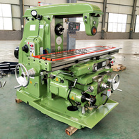 Fraiseuse horizontale universelle Hua Hai X6140 à table élévatrice, alimentation 3 axes, moyenne capacité, cône de broche ISO50, haute précision