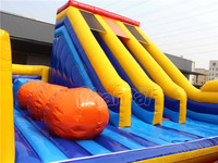 Moon Bounce Fun Park Giant Obstacle Course Slide Commercial Gonflable Bouncy House Combo Terrain de jeux gonflable pour enfants en plein air