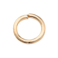 Anneaux de jonction fermés dorés à boucle unique, vente en gros, accessoires de bijoux faits à la main pour le bricolage, de Fujian