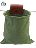 Sac de rangement suspendu pour outils de cueillette et de forage en extérieur, pour bushcraft, récolte de légumes et fruits, camping