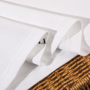 T-Shirt surdimensionné rétro personnalisé unisexe col rond livraison rapide été manches courtes tissu tissé impression décontracté hommes style Hip Hop - Product Image 5