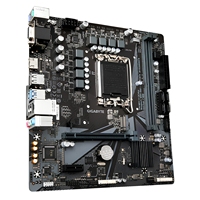 Carte mère d'ordinateur de bureau Intel GIGABYTE H610M-H M-ATX reconditionnée, LGA1700, prise en charge SATA 64 Go, double DDR4 RAM pour processeurs de 12e/13e/14e génération