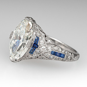Anello a forma di marquise per donna, design geometrico semplice, anello da indossare ogni giorno - Product Image 6