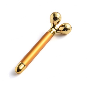 Masseur 3D pour le visage et le cou, outil de beauté amincissant en forme de Y, rouleau de massage à billes - Product Image 3