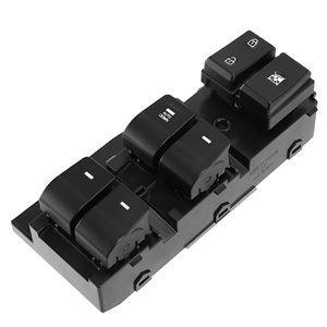 Repuesto Interruptor Ventana 935702d000 Interruptor De Ventana Eléctrica Lado Izquierdo (conductor) Para Hyundai Elantra - Repuesto Nuevo OEM 93570- 2D000 Botonera Ventanas Hyundai HY007BLACKY