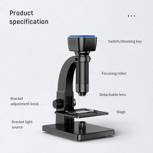315-w tùy chỉnh điện tử kỹ thuật số quang học kính hiển vi máy ảnh <span class=keywords><strong>wifi</strong></span> không dây PC một mắt 2000x 5MP cho kính hiển vi phòng thí nghiệm - Product Image 6