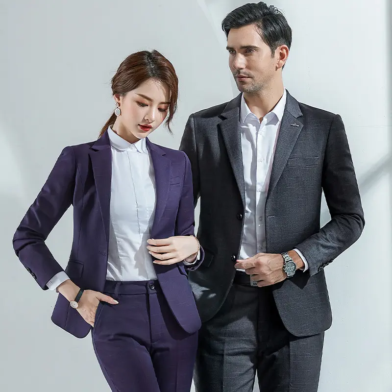 Hot Selling New Style Hotel Front Desk Manager Men Or Women Formal Office Suit