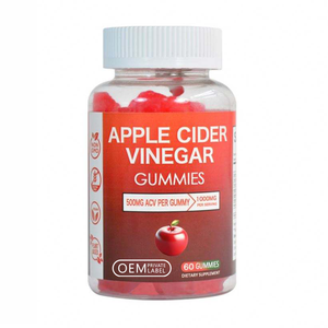 Gomitas Adelgazantes para el Cuidado de la Salud del Fabricante, Quema Grasa Rápida, Vientre Plano, Vinagre de Sidra de Manzana, Suplemento de Vitaminas B9 y B12 para Adultos - Product Image 1