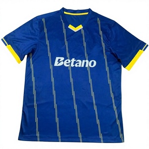 Traje de Fútbol Porto Transpirable de Poliéster con Manga Corta y Número Impreso, Ropa Deportiva de Verano - Product Image 1